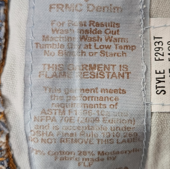 Tyndale Flame Resistant Denim Jeans - Picture 12 of 13